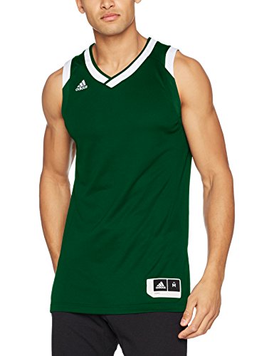 adidas Crzy Explo Jers Camiseta de Tenis de Baloncesto, Hombre, Verde (verosc/Blanco), 2XL