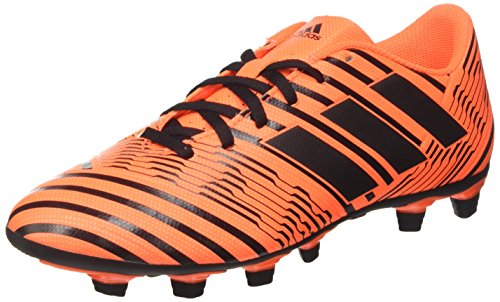 adidas Nemeziz 17.4 FxG, Zapatillas de Fútbol Hombre, Multicolor (Solar Orange/Core Black), 44 2/3 EU