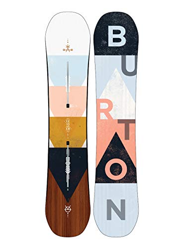 Burton Yeasayer Snowboard - Tabla de Snowboard para Mujer, Mujer, 13222105000, sin Color, 148