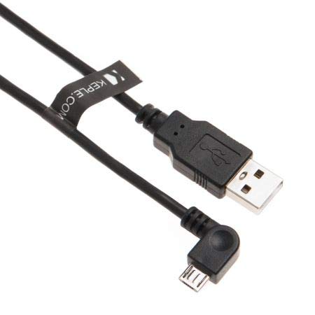Cable para Tomtom by Keple | Cable de Carga Cargador de Coche para Tom Tom Tom Sat Nav | Compatible con Tomtom Start 50/20 / 25/40 / 35/30 / 60 | Micro USB (2m)