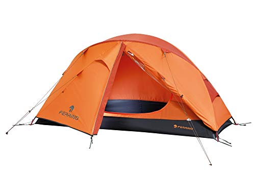 Ferrino Solo FR Camping One Person Tent, Orange