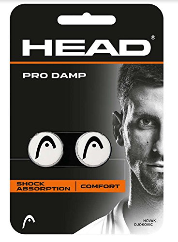 Head Pro Damp - Antivibradores de Tenis, Color Blanco