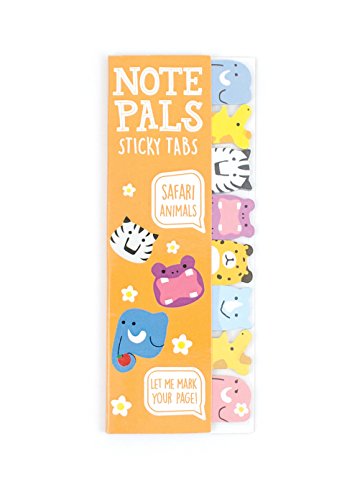 Llegadas internacionales, LLC"Nota Pals Safari Animales" Sticky Note Pad