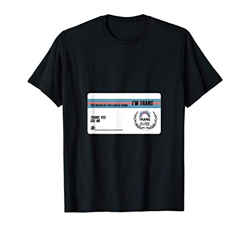 miembro de trans Tarjeta LGBTQ Camiseta