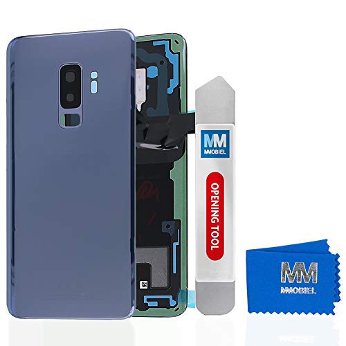 MMOBIEL Tapa Bateria/Carcasa Trasera con Lente de Cámara Compatible con Samsung S9 Plus G965 6.2 Pulg. (Azul Coral)