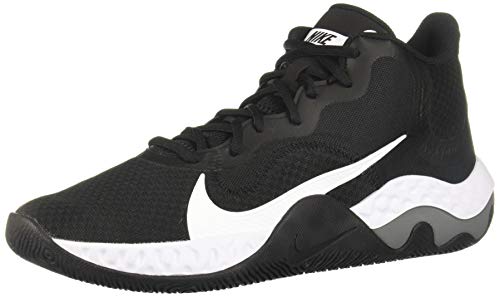 Nike Zapato de baloncesto para hombre, negro (Negro White Smoke Grey 001), 40 EU
