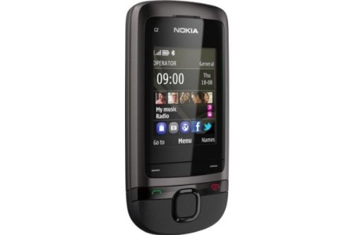 Nokia C2-05 - Móvil libre (pantalla 2", cámara 0.3 Mp, 64 MB), negro