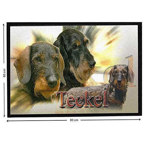 Pets-easy Teckel - Alfombra de entrada para perro de caza