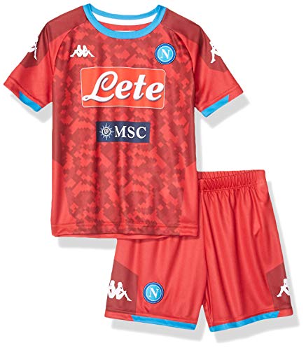 SSC Napoli Kit de primera equipación de portero para niños temporada 2019/2020