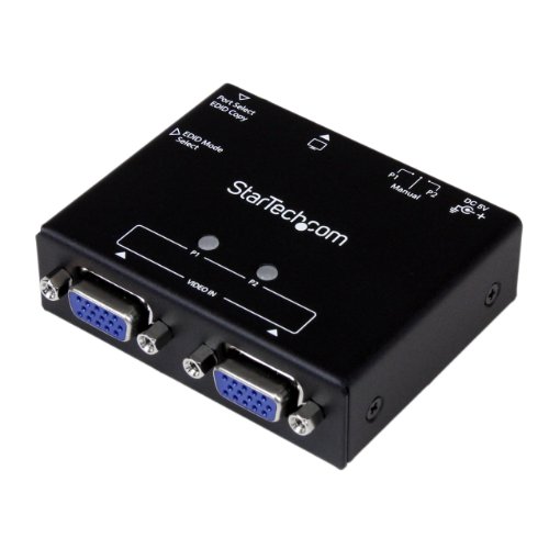 StarTech.com ST122VGA - Switch selector automático de video VGA de 2 puertos