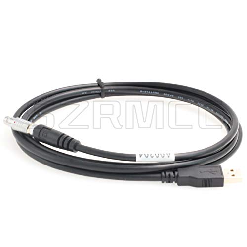 SZRMCC Fischer - Cable de datos y alimentación de 5 pines macho a USB A00304 para Topcon Hiper V II Pro GB GR GPS