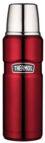 Thermos 4003.205.047 King - Termo (acero inoxidable), acero inoxidable, Cranberry, 0,47 L