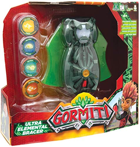 ToysWorld Gormiti Ultra Elemental Bracer con luz y sonidos brazos Spara Token exclusivos Serie 2 Giochi Preziosi