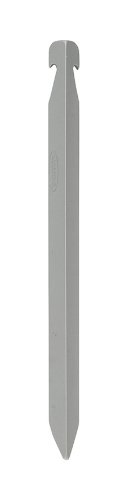 VAUDE 11022 - Estaca en V (18cm, 7075-t6, vpe6), Color Plateado