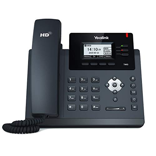 Yealink SIP-T40G - Teléfono IP, color negro