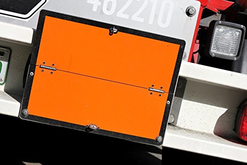 Adr Panel naranja camión plegable, con cierre incorporado 30x40cm.ENVIO GRATIS