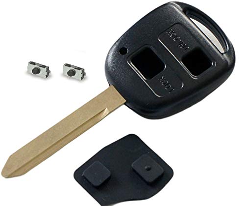 Automobile Locksmith Kit de reparación de bricolaje - para Toyota Avensis Corolla Yaris 2 botones llave remota