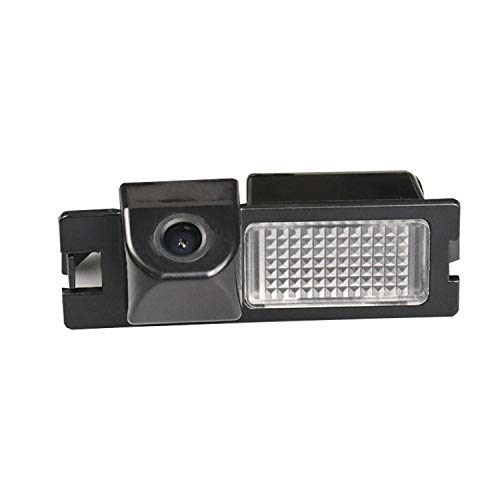 Cámara HD 720p de retroceso de visión trasera de aparcamiento para monitores universales (RCA) (color: negro) para Fiat Brave Grande Punto 199 310 Avventura/Abarth Punto