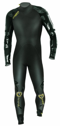 Camaro Surfanzug Ice Tec Semi Dry - Traje para Deportes acuáticos (de 3,5 a 4,4 mm), Color Negro, Talla 50