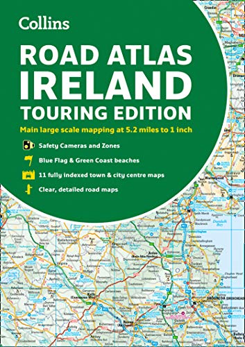 Collins Ireland Road Atlas: Touring edition [Idioma Inglés]: Touring edition A4 Paperback (Collins Road Atlas)