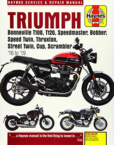 Coombs, M: Triumph Bonneville T100, T120, Speedmaster, Bobbe: Covers Models with Water-Cooled Engines (Haynes Service & Repair Manuals)