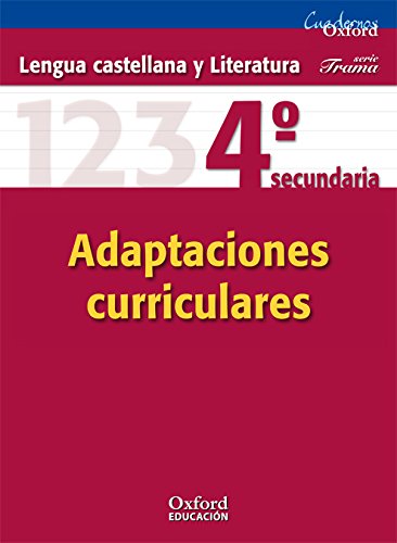 Lengua Castellana Y Literatura. Trama Adaptaciones Curriculares. 4º ESO (Cuadernos Oxford) - 9788467372212