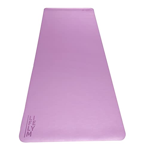 Lifelym Lymph | Esterilla de yoga de goma natural, antideslizante, suave y cómoda, ideal para yoga, gimnasio, fitness | Total Crunch