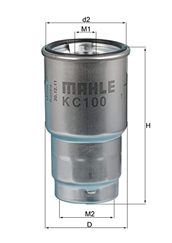 Mahle Filter KC100 Filtro De Combustible