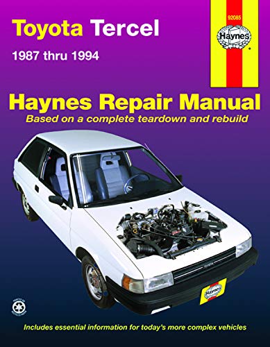 Toyota Tercel (87 - 94) (USA service & repair manuals)