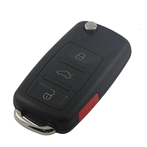 2/3/4/5 Buttons Car Key Case Shell For VW/Volkswagen Caddy EOS Golf Jetta Beetle Polo Up Tiguan Touran Folding Fild 3BPLUS1B