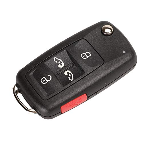 2/3/4/5 Buttons Car Key Case Shell For VW/Volkswagen Caddy EOS Golf Jetta Beetle Polo Up Tiguan Touran Folding Fild 5b