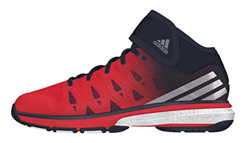 adidas Energy Volley Boost Mid, Zapatillas de Voleibol Hombre, Rojo (Rojint/Nocmét/Maosno), 40 2/3