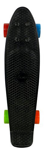 Awaii Vintage Skateboard - Monopatín, color negro, tamaño 22,5' pulgadas