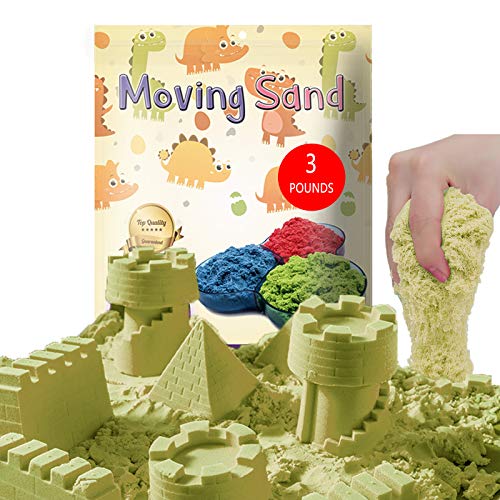 CROSOFMI Arena Magica Niños Super Cinética Color Sand Playa Juegos para Niños Chico Chica Mayores de 3 Años(Natural)