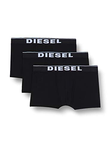 Diesel UMBX-DAMIENTHREEPACK, Calzoncillo para Hombre, Negro (Black/Black/Black E4101/0jkkb), M, Pack de 3