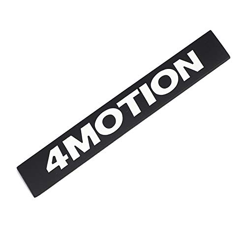 Emblema De Repuesto Etiqueta engomada del automóvil Auto 4Motion Logo Emblema Revestimiento Insignia Calcomanía Compatible con Volkswagen Tiguan 4Motion Compatible con VW Compatible con Golf 4 7 GTI C