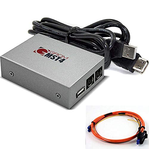 Grom Audio MST4 - USB MP3, iPhone, Android (Bluetooth) Kit para Volvo 2005+ * CD Single * Fibra óptica Most - C30 S40 V50 C70 XC90 S60 V70