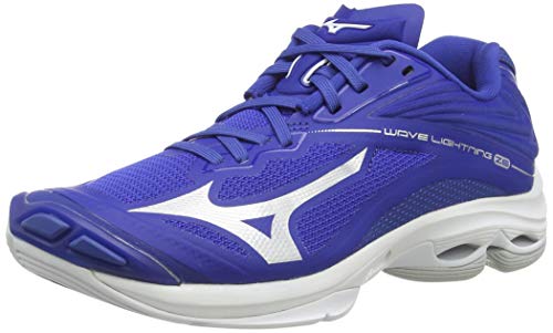 Mizuno Wave Lightning Z6, Zapatos de Voleibol Mujer, Azul (Blue/10249c/Surf The Web 06), 40 EU