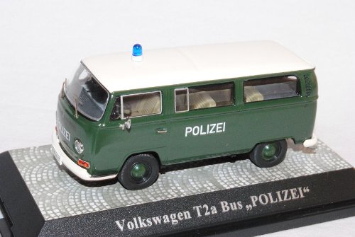 Premium ClassiXXs Volkwagen T2 a Bus Policía Limitada 500 piezas 1967-1979 1/43 Modelo Coche