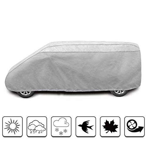 Road Club - Lona de protección para coche compatible con Volkswagen Transporter T6 (2015 - Hoy en día, impermeable, transpirable y anti UV