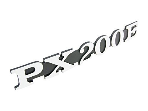Schild/Schriftzug 'PX200E' für Seitenverkleidung für Vespa PX 200 E