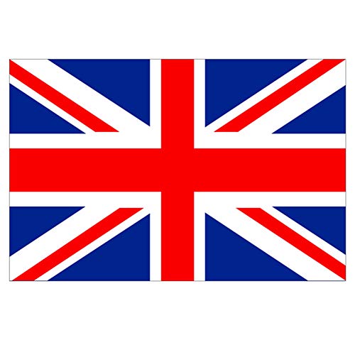 Supstick – Lote de 8 pegatinas de bandera de Reino Unido con diseño de bandera de Reino Unido