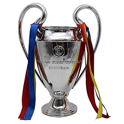 Trofeo de fútbol 2020 para la UEFA Champions League Trofeo de orejas grandes para los fans de la colección de recuerdos, decoración del hogar, regalo y premios para varios partidos de fútbol, 32 cm