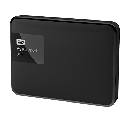 WD My Passport Ultra - Disco Duro Externo portátil de 1,5 TB (2.5", USB 3.0), Color Negro