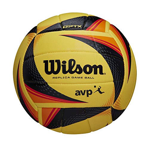 Wilson OPTx Avp VB Réplica de Voleibol, Amarillo, Talla Oficial