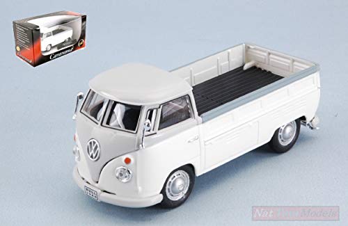 Cararama Model Compatible con VW T1 Pick UP 1960 White 1:43 DIECAST CA251PND7W