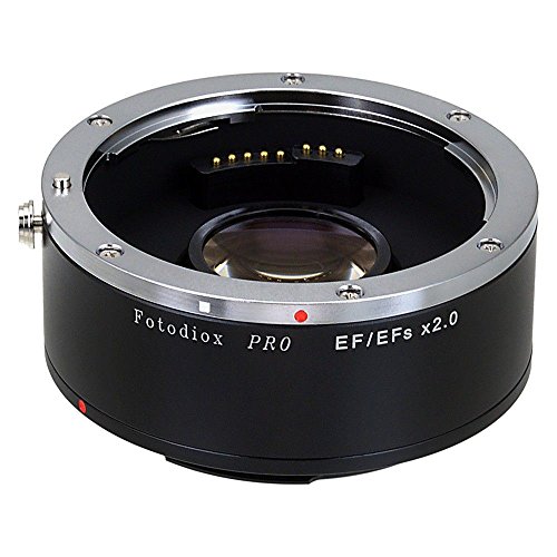 Fotodiox Pro Autofocus 2 x Tele Convertidor – AF Doubler X2.0 for Canon EOS EF, EF-S Camera and Lens (APS de c & Full Frame)