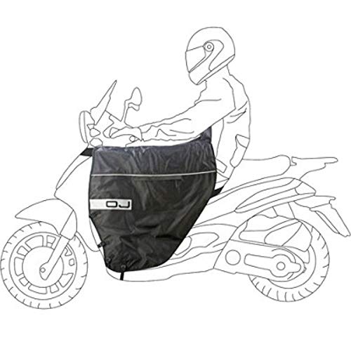 JFL-TG Cubrepiernas Pro Leg específico para Yamaha TMAX 500 2001 Impermeable antiviento OJ Atmosfere Moto Scooter