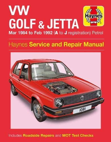 VW Golf & Jetta Mk 2 Petrol (84 - 92)