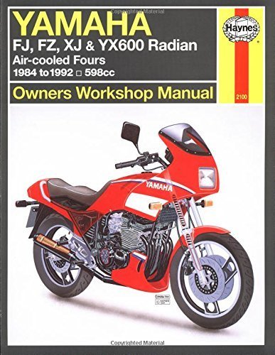 Yamaha FJ, FZ, XJ, & YX600 Radian Owners Workshop Manual: Air-Cooled Fours 1984-1992 598cc 1st edition by Haynes, John (1995) Paperback